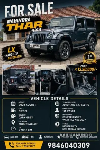 Thar 4*4 Automatic