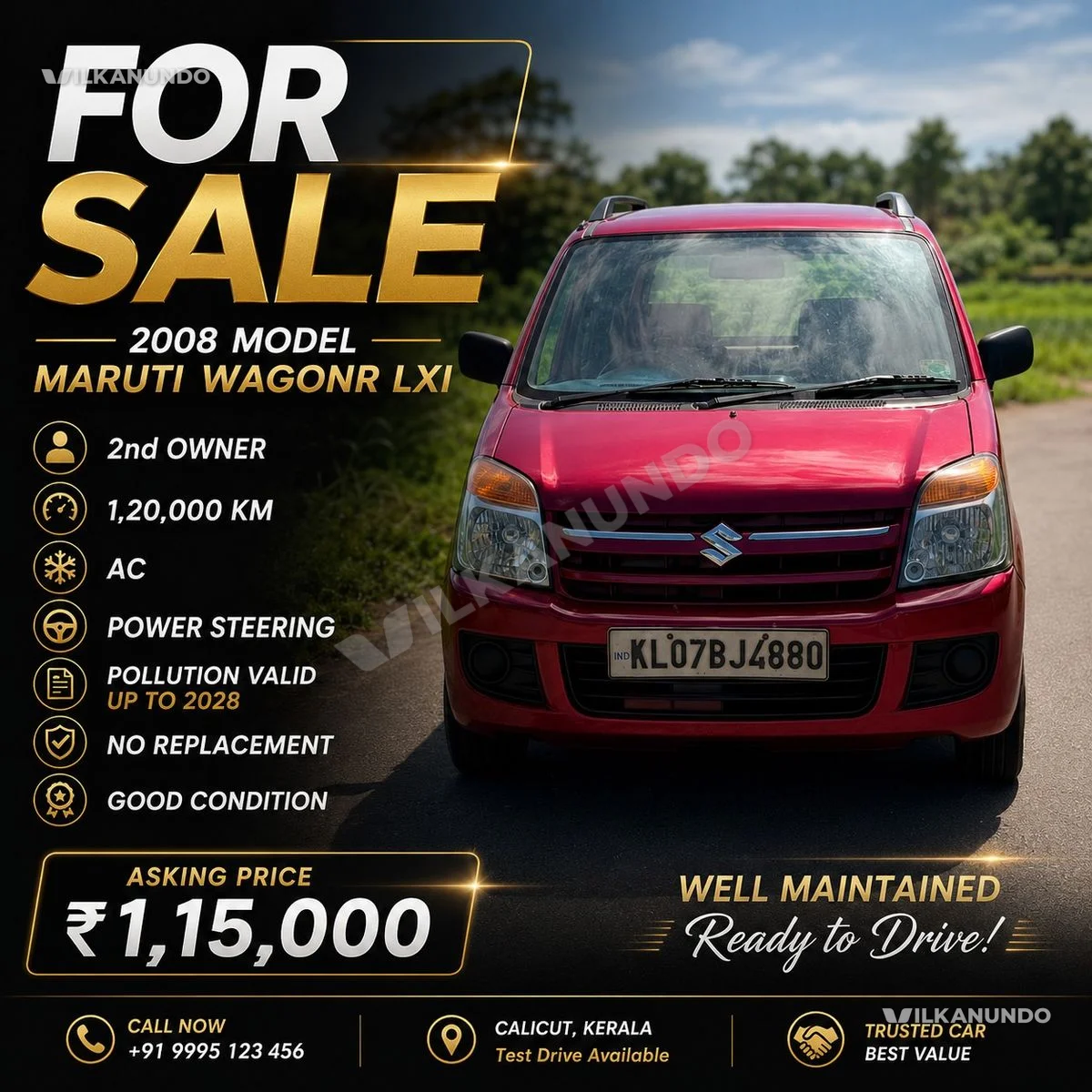 2008 Modal Wagnor Lxi