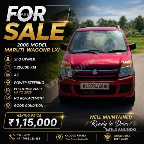 2008 Modal Wagnor Lxi
