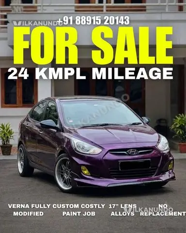2012 HYUNDAI VERNA FLUIDIC FULLY MODIFIED