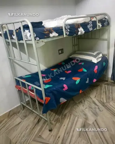 steel bunk double decker cot