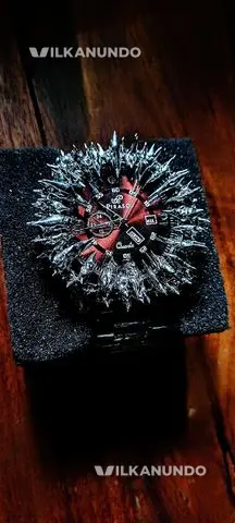 spiked watch