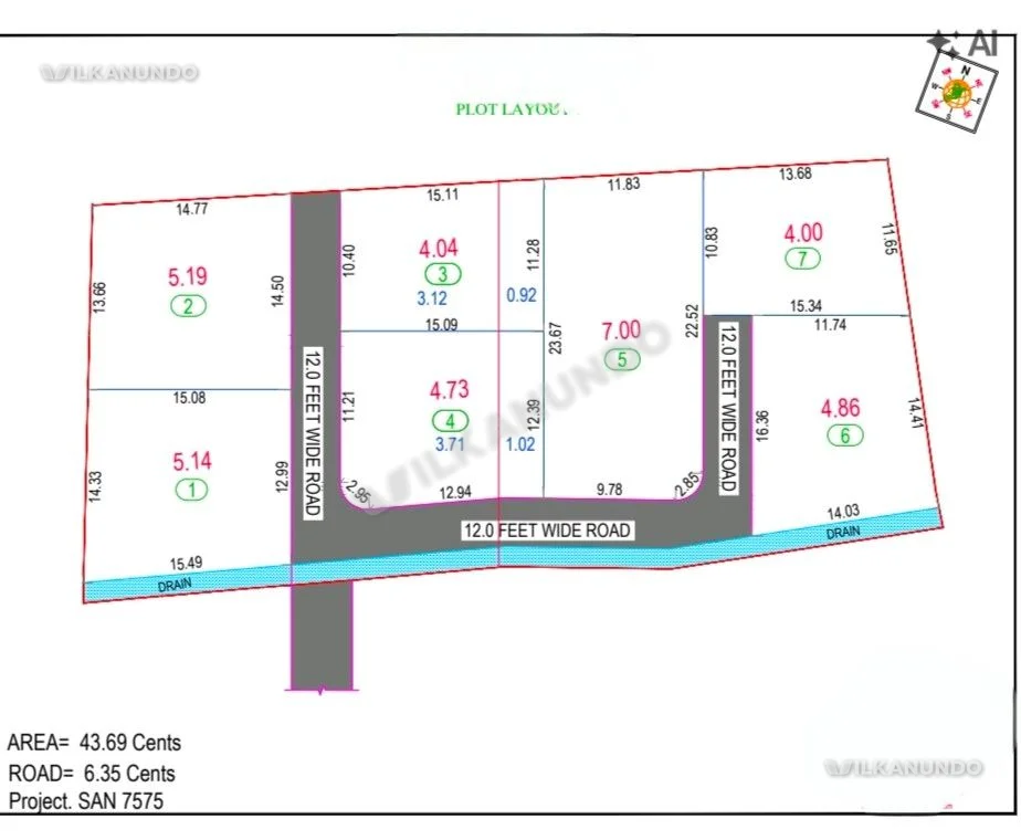 Elamakkara Land for sale
