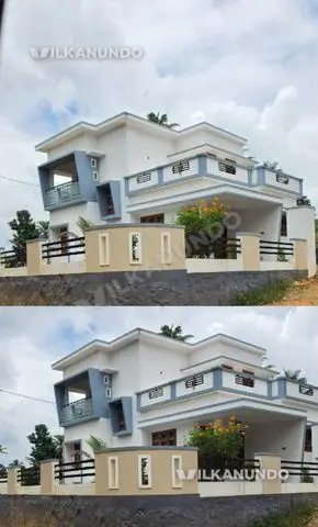 പൊൻകുന്നം പാലാ റൂട്ടിൽ1  കിലോമീറ്റർ മാറി 10  സെന്റ് വസ്തുവും 1450 സ്ക്വയർഫീറ്റ് വീടും വിൽപ്പനയ്ക്ക്