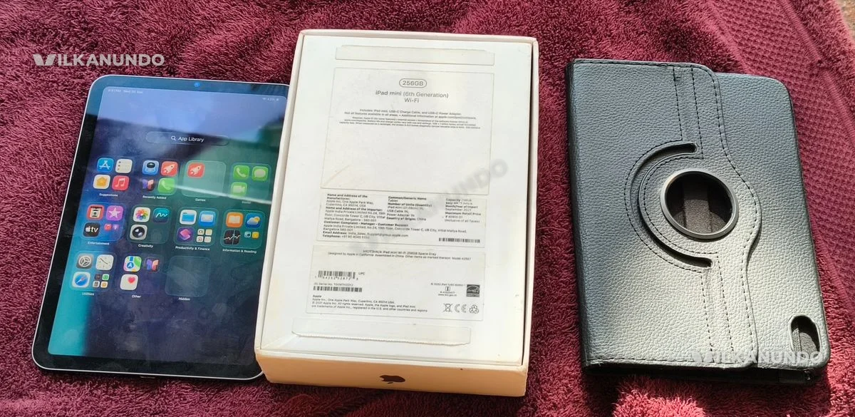 🔥Apple iPad mini (6th Gen) 256 GB ROM 8.3 inch with Wi-Fi A15 Bionic Chip (space Gray) Single use