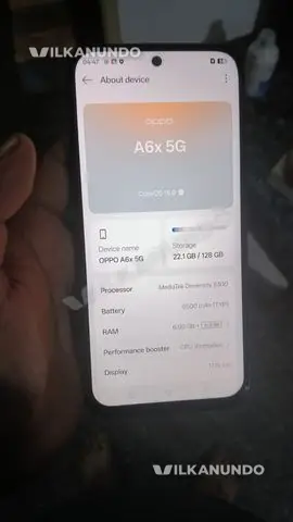 oppo A6x 5g for sale