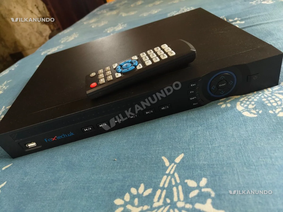 foxtech nvr 8 channel with remote