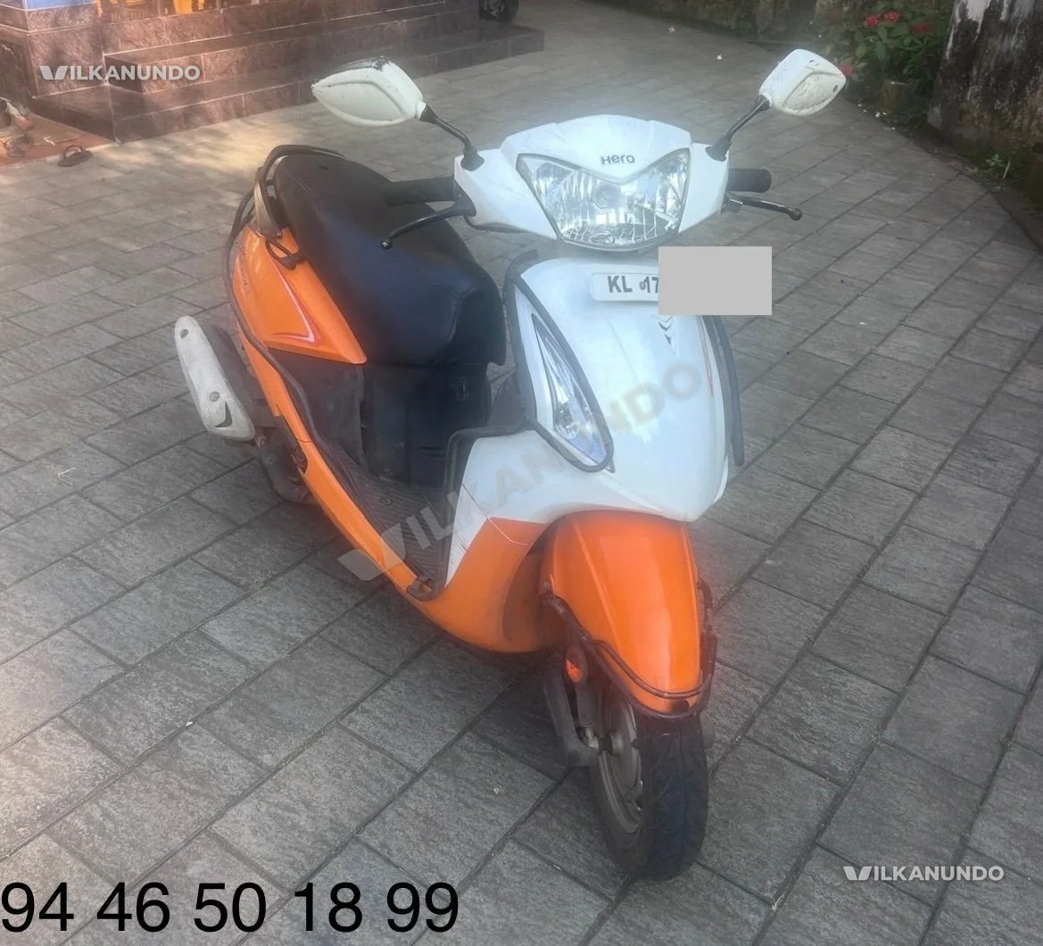 Hero Pleasure 2013 model scooter