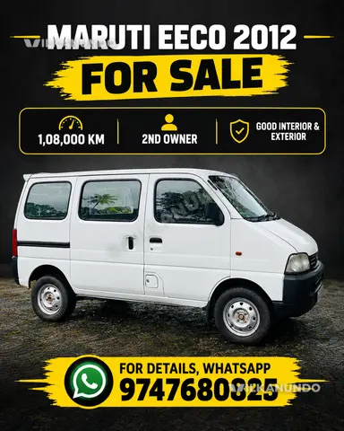Eeco 5 seater A/c 2012