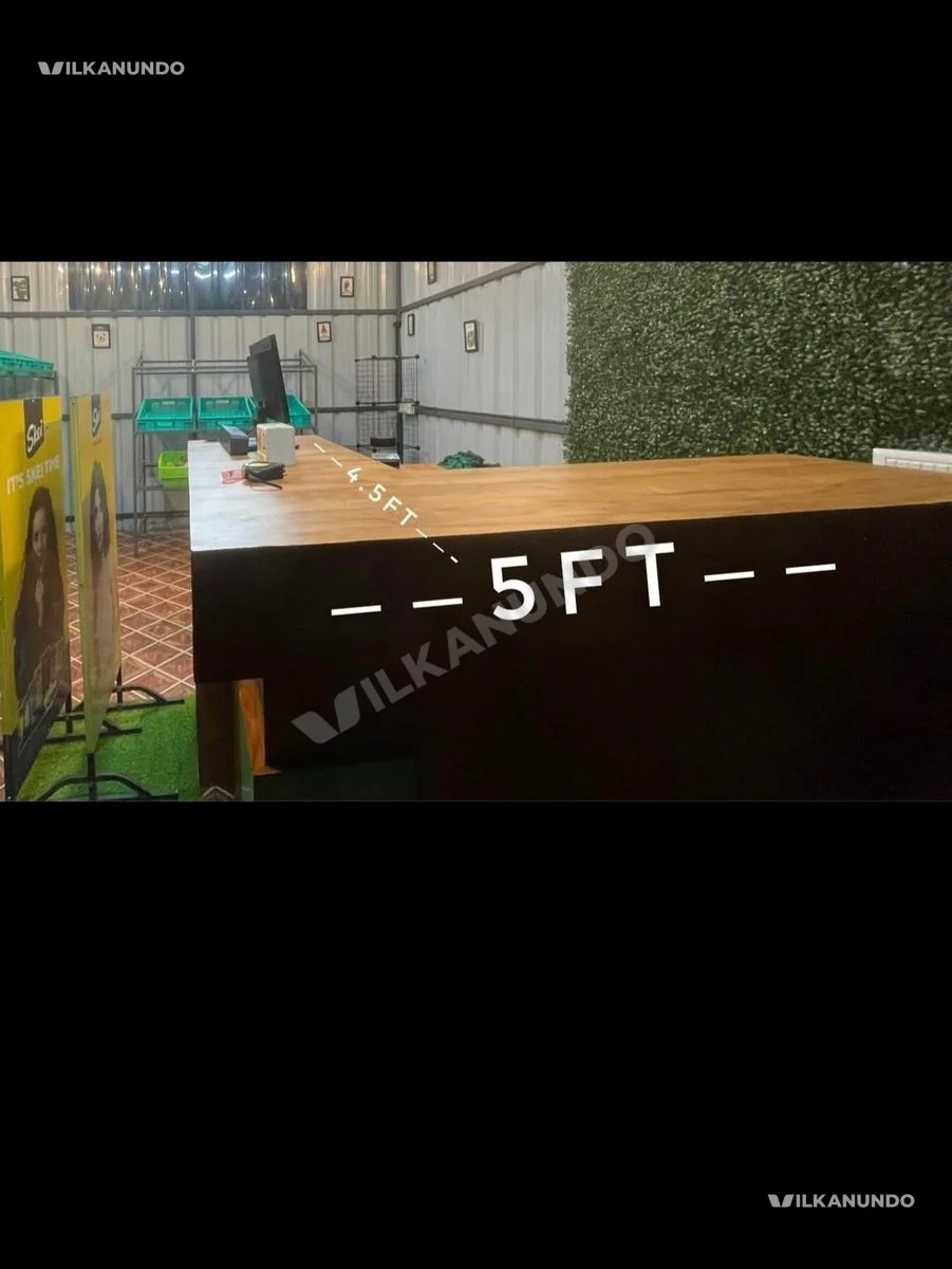 WOODEN COUNTER TABLE FOR SAL