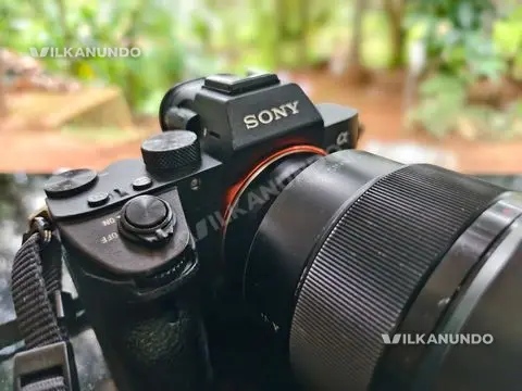 Sony m3 with 85 mm lens