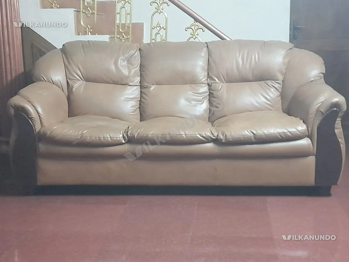 Leather Sofa Set